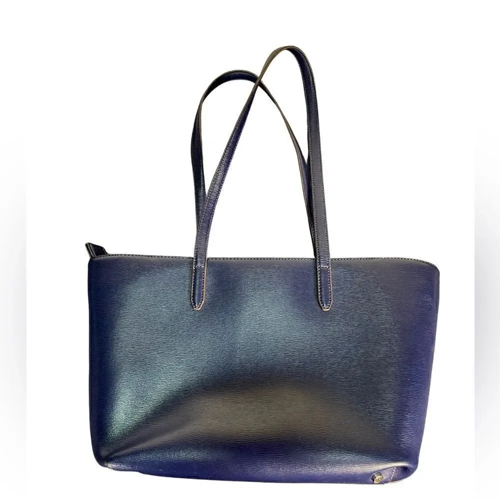 DKNY - Blue Leather Handbag